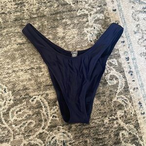 Aerie high cut cheeky bikini bottom